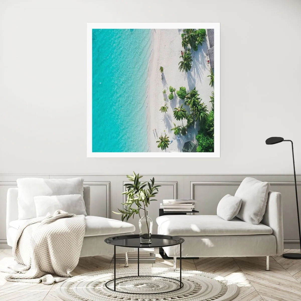 Poster - Vacanță în paradis - 40x40 cm