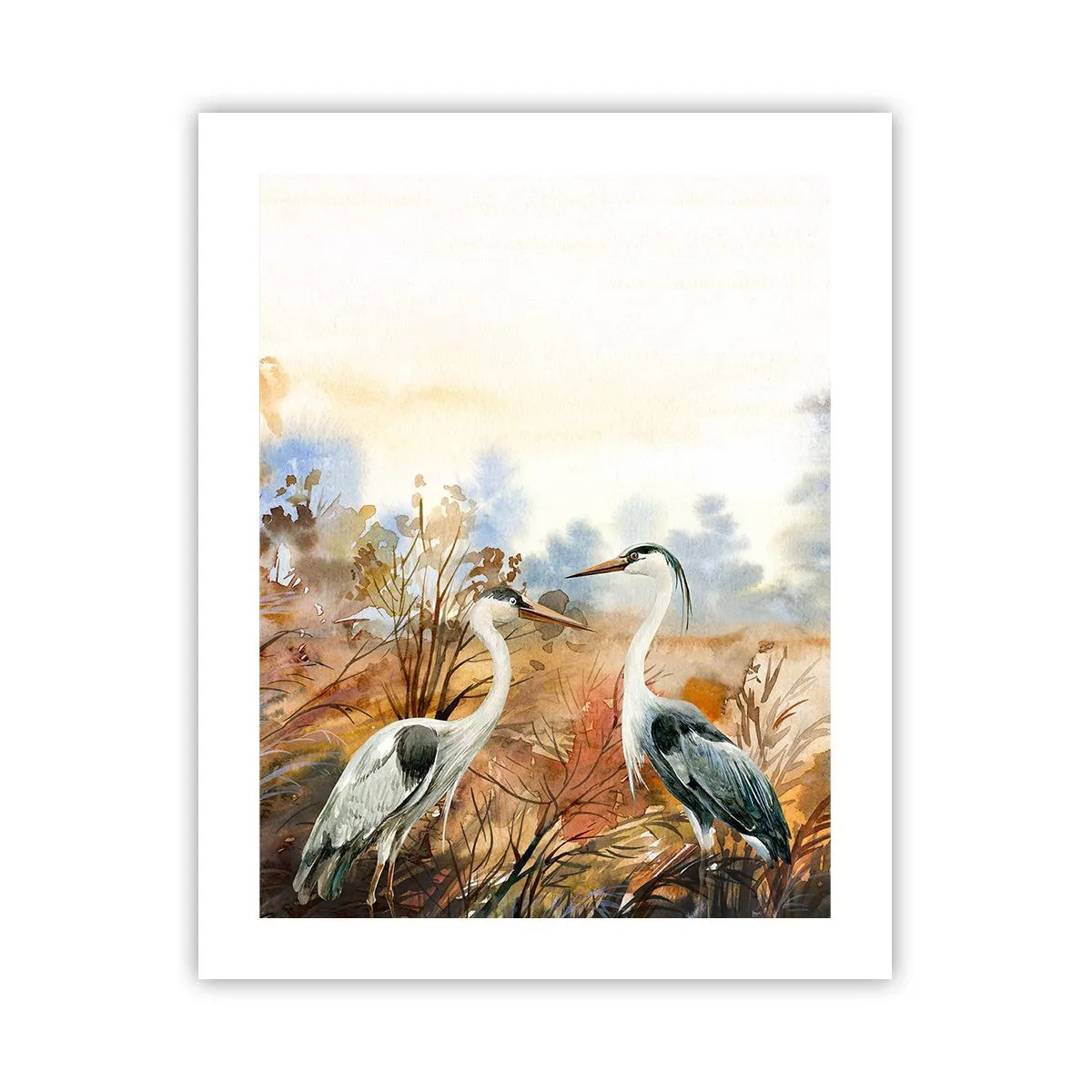 Poster - Încotro în toamnă? - 40x50 cm