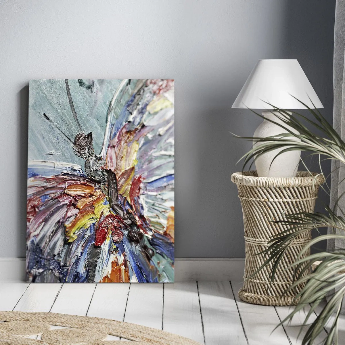 Tablou pe pânză - Pictat de natura - 65x120 cm