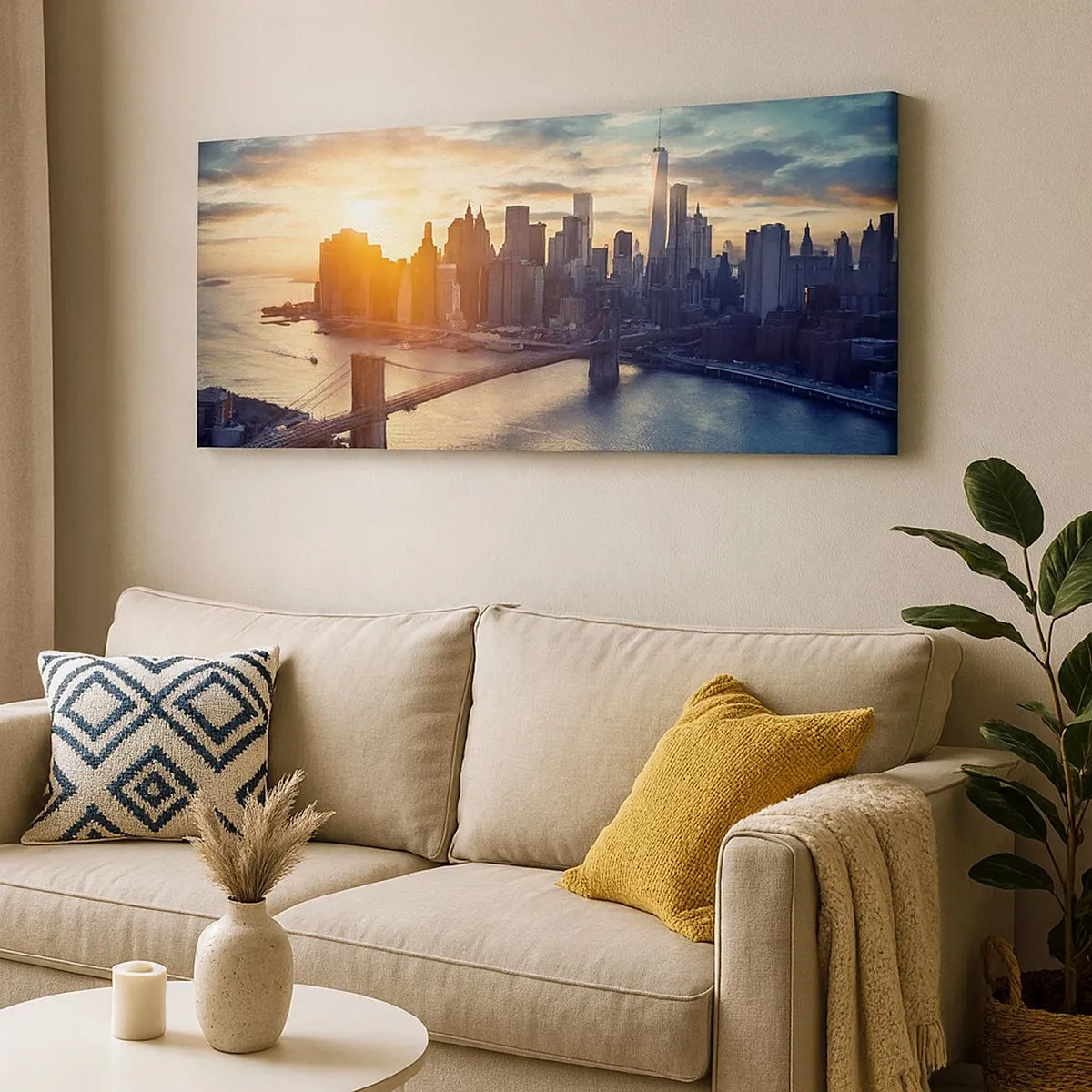 Tablou pe pânză - Un monument al culturii occidentale - 100x40 cm