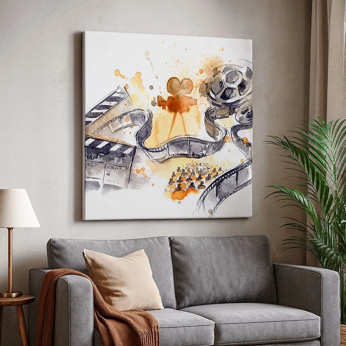 Tablou pe pânză - În țara viselor - 30x30 cm