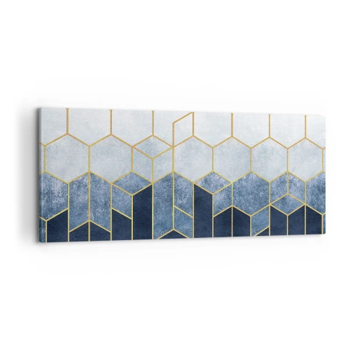 Tablou pe pânză - Compoziție în ritm sincopat - 100x40 cm