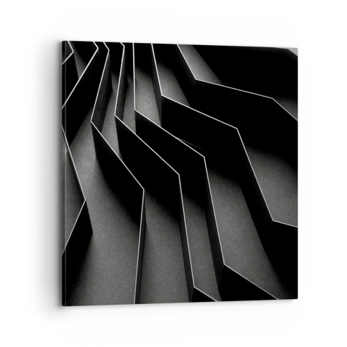 Tablou pe pânză - Ordinea spațială - 70x70 cm