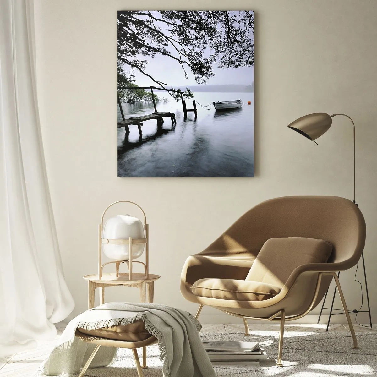 Tablou pe sticlă - Te odihnești deja - 50x70 cm