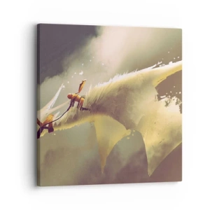 Tablou pe pânză - Salvăm lumea - 30x30 cm