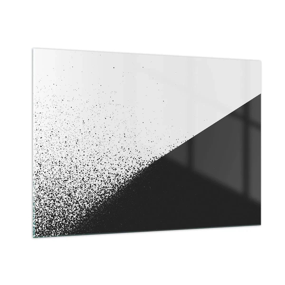 Tablou pe sticlă - Din ce în ce mai repede, din ce în ce mai mult - 100x70 cm