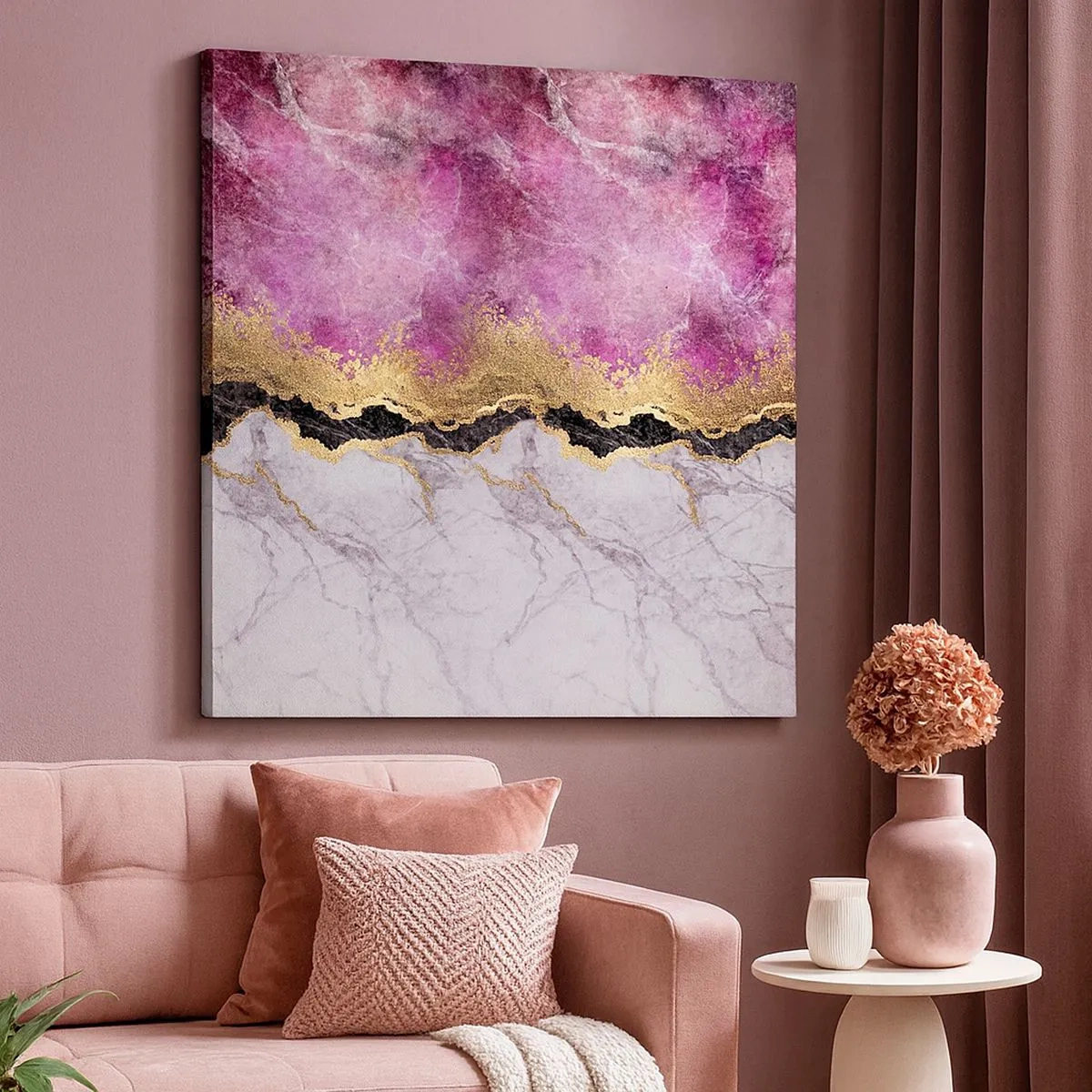 Tablou pe pânză - La graniță - 30x30 cm