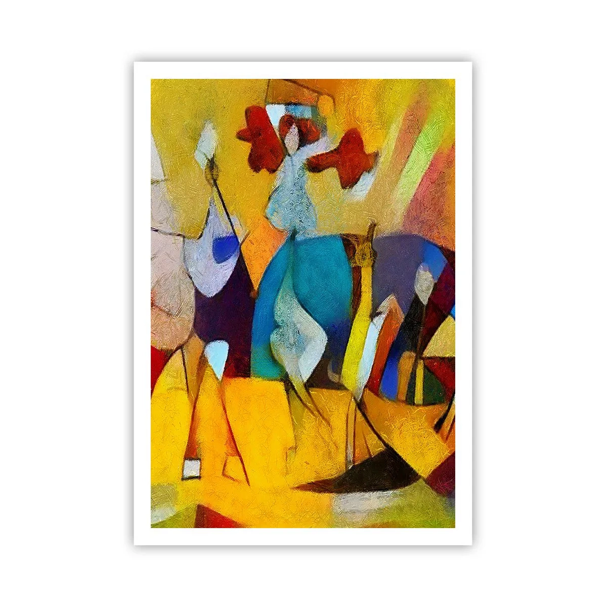 Poster - Soare - viață - bucurie - 70x100 cm