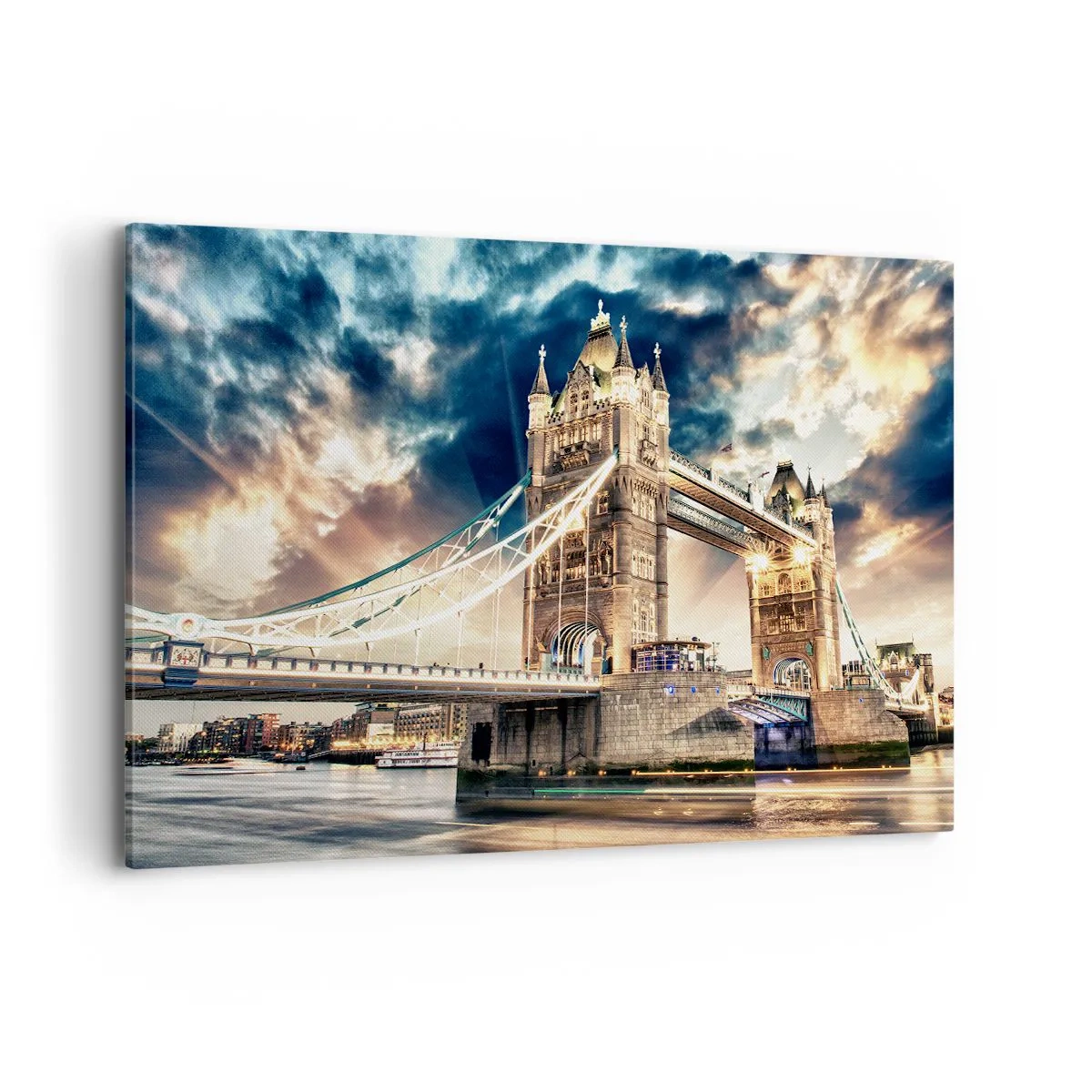 Tablou pe pânză - Un monument al imperiului victorian - 120x80 cm