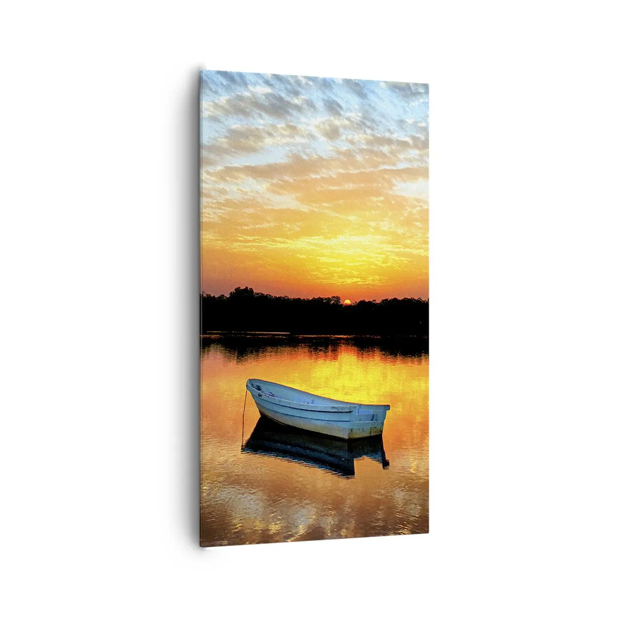 Tablou pe pânză - Privește, ascultă, meditează - 65x120 cm