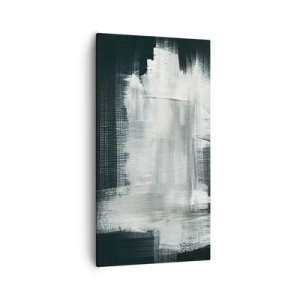 Tablou pe pânză - Țesut vertical și orizontal - 55x100 cm
