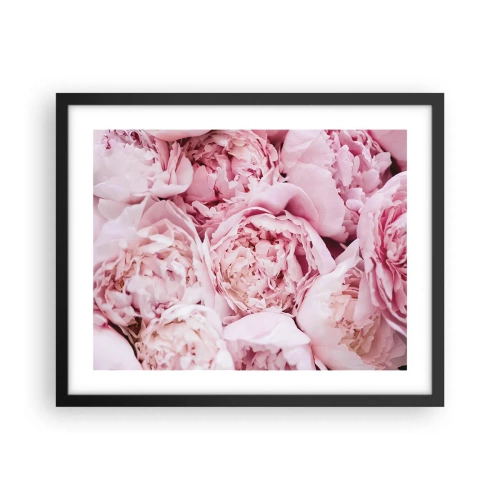 Poster în ramă neagră - Îmbrățișate și parfumate - 50x40 cm