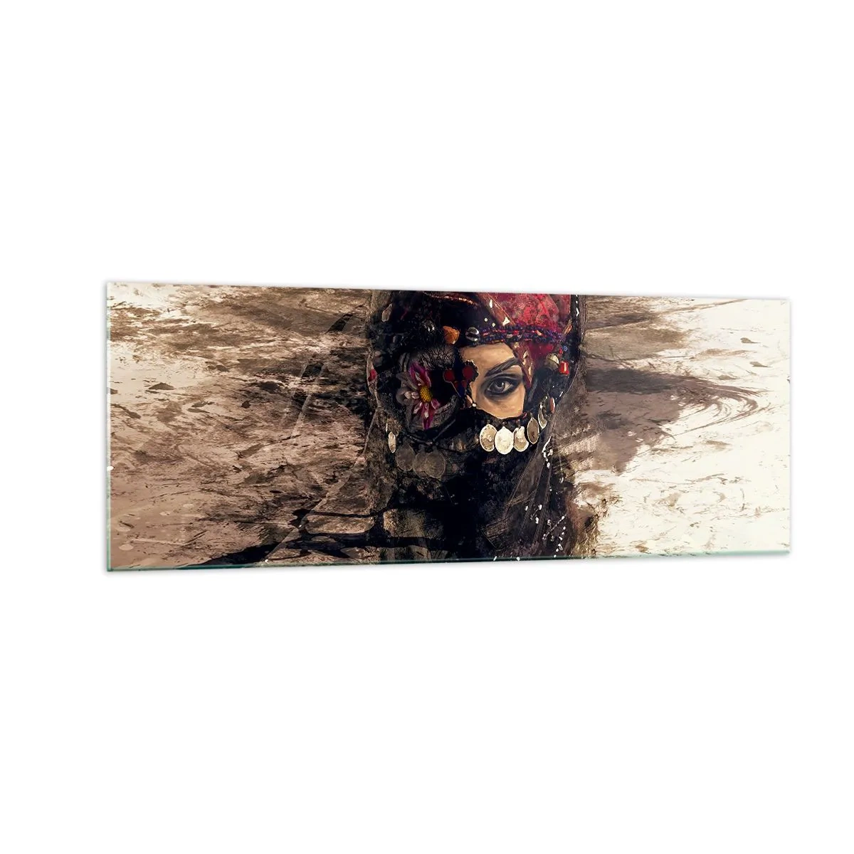 Tablou pe sticlă - Cel puțin îngrijător - 140x50 cm