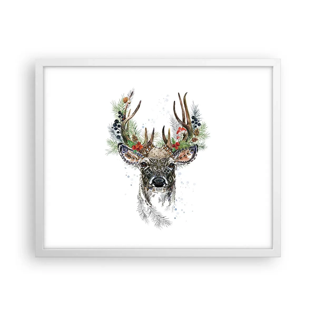 Poster în ramă albă - În ținută festivă - 50x40 cm