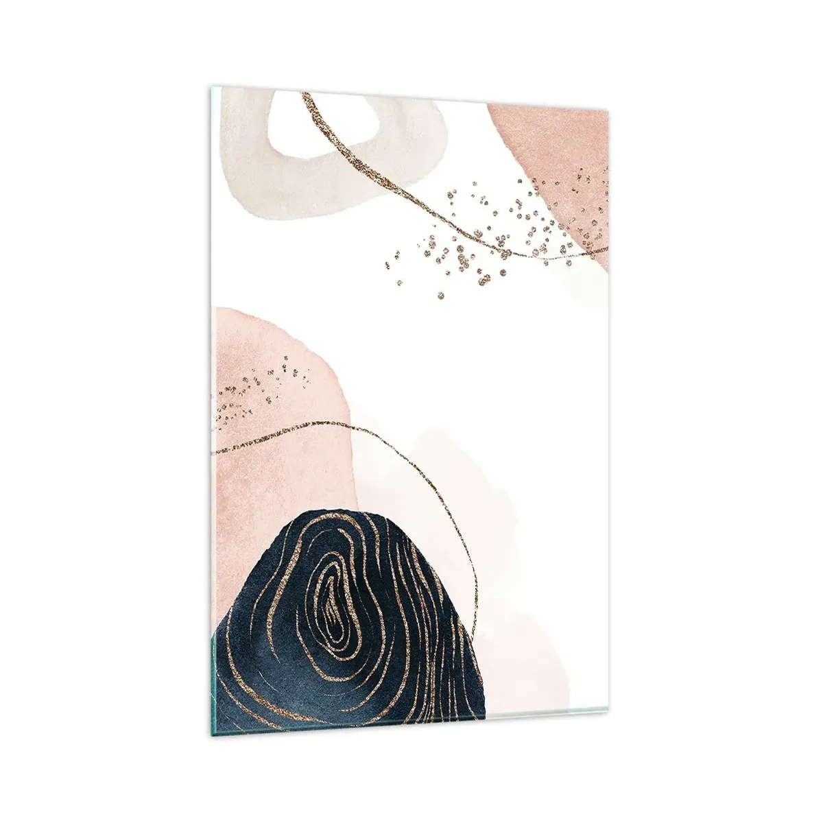 Tablou pe sticlă - Totul curge - 80x120 cm