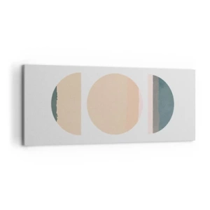 Tablou pe pânză - Roată cu roată - 120x50 cm