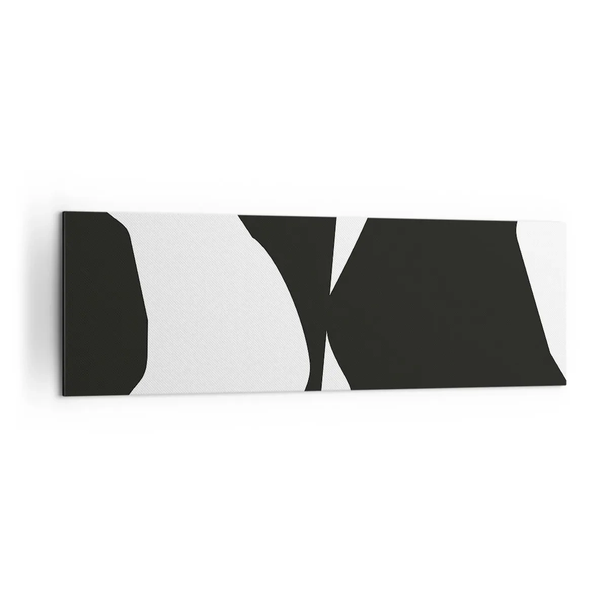 Tablou pe pânză - Pozitiv -negativ - 160x50 cm