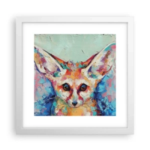 Poster în ramă albă - Sunteți gata pentru mine? - 30x30 cm