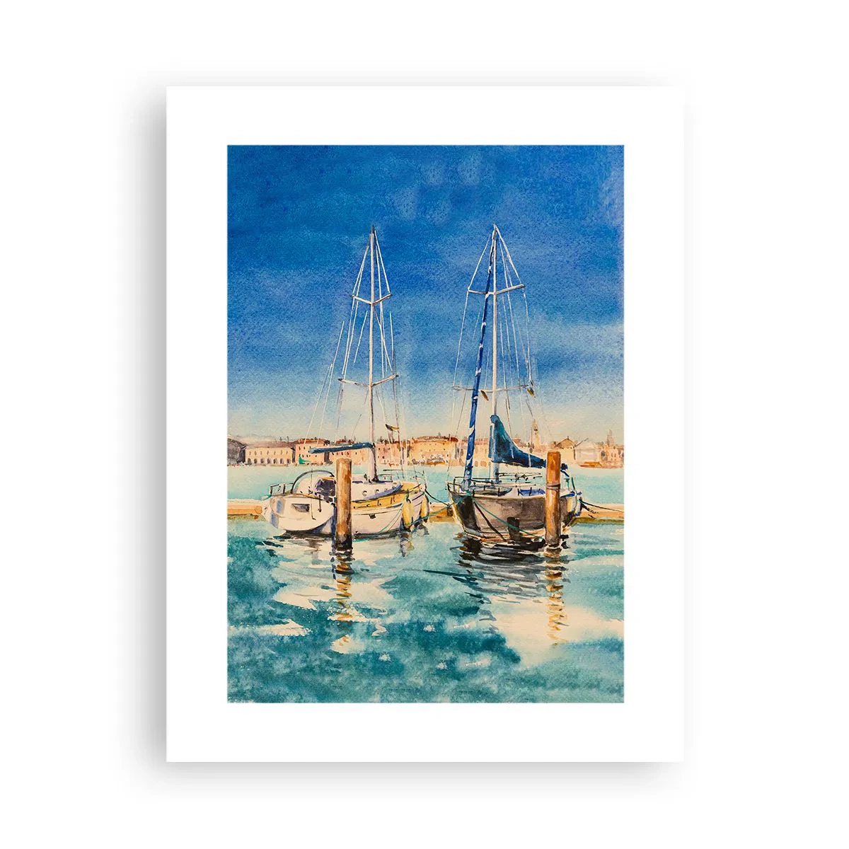 Poster - Laguna însorită - 30x40 cm