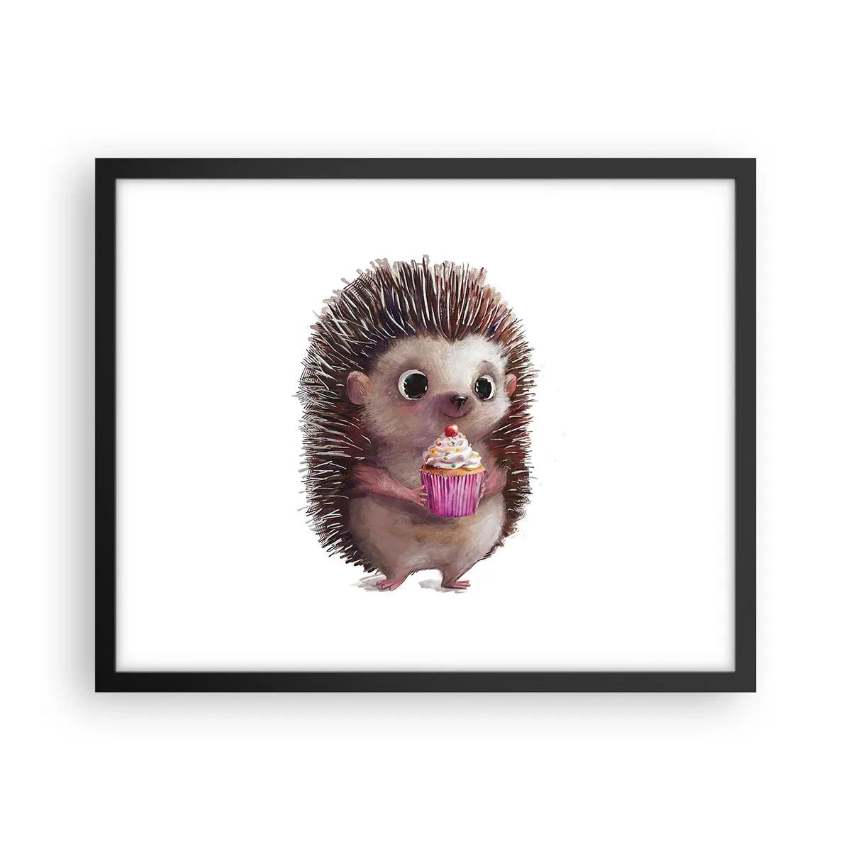 Poster în ramă neagră - Fiecare zi este o sărbătoare - 50x40 cm