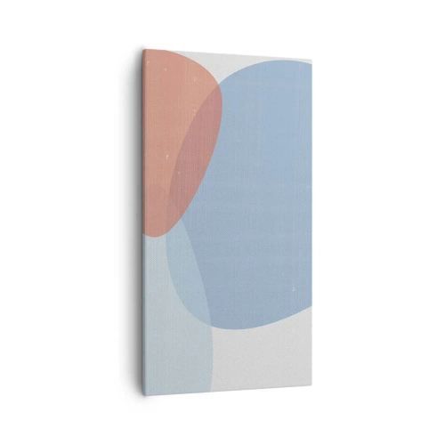 Tablou pe pânză - Relații pastelate - 55x100 cm
