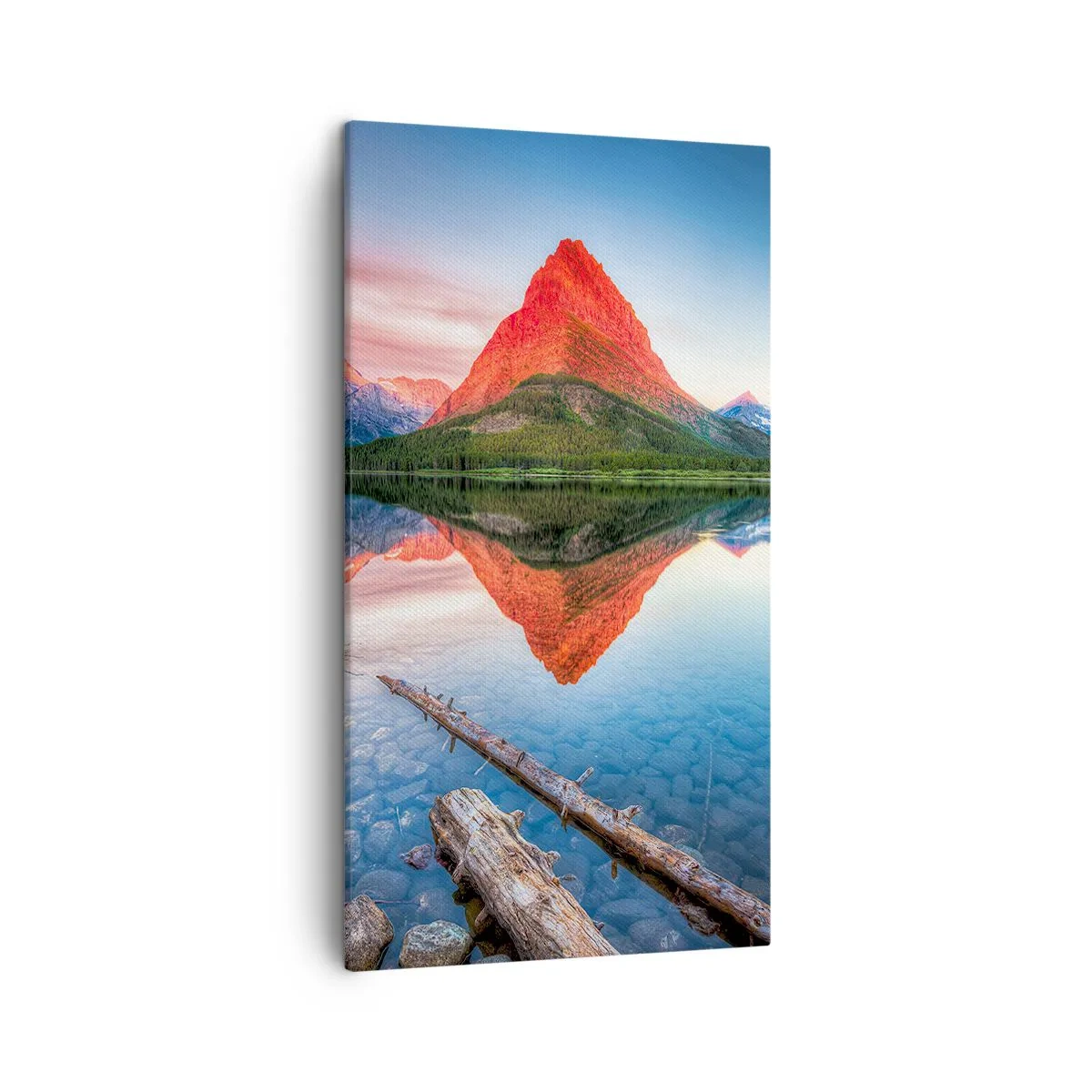 Tablou pe pânză - Căldură și frig - 45x80 cm