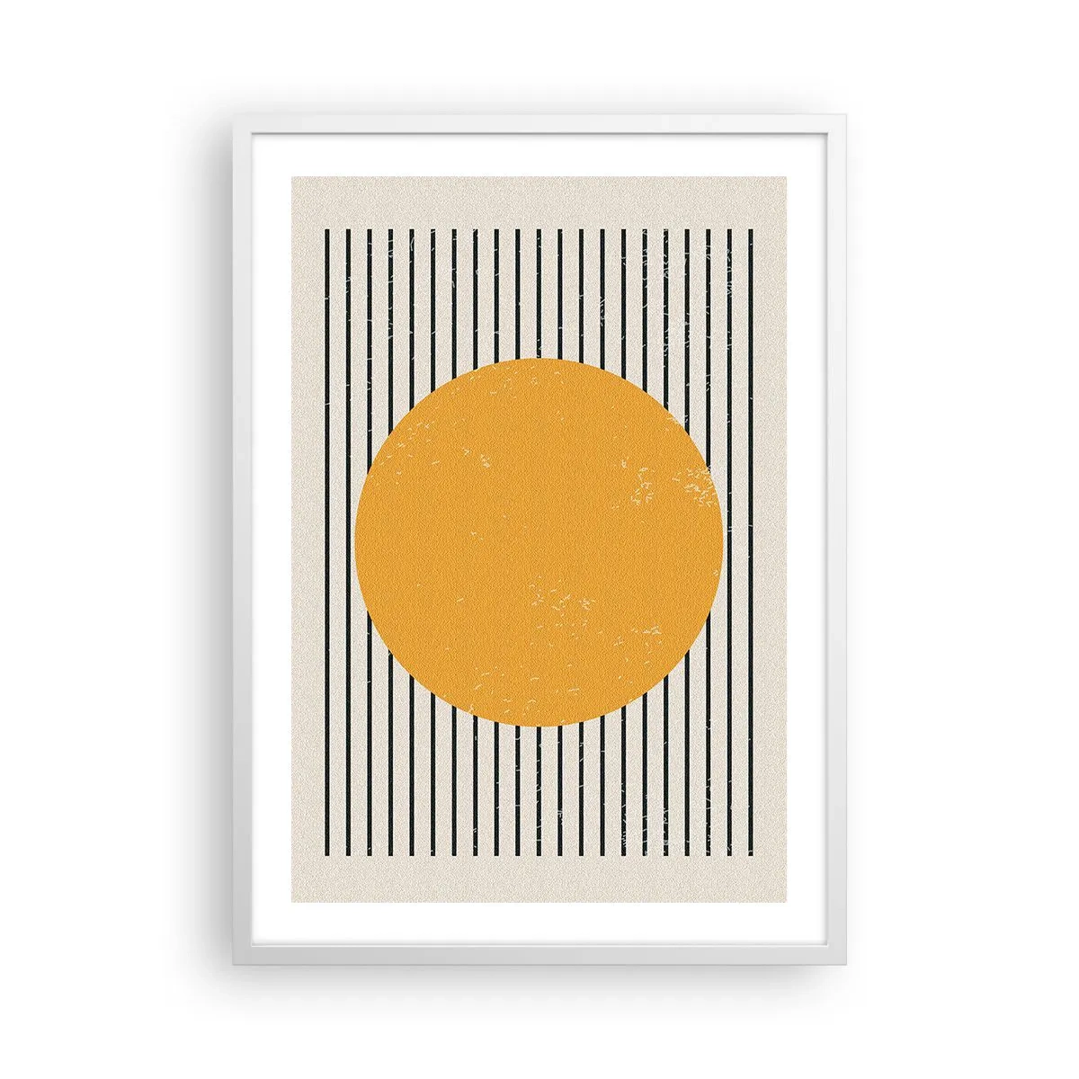 Poster în ramă albă - Puterea simplității - 50x70 cm