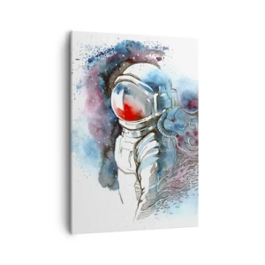 Tablou pe pânză - Singur cu cosmosul - 50x70 cm