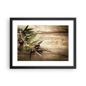 Poster în ramă neagră - Direct din natură - 40x30 cm