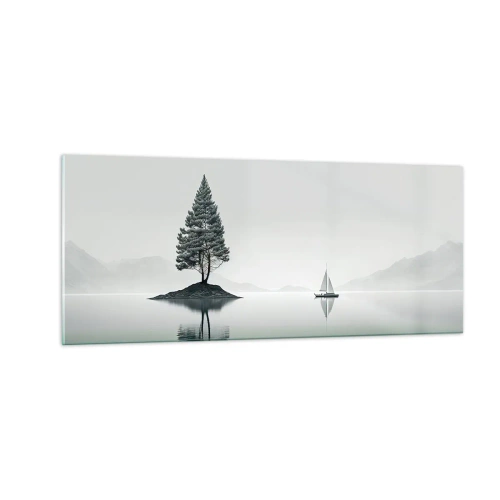 Tablou pe sticlă - Visând cu ochii deschiși - 100x40 cm