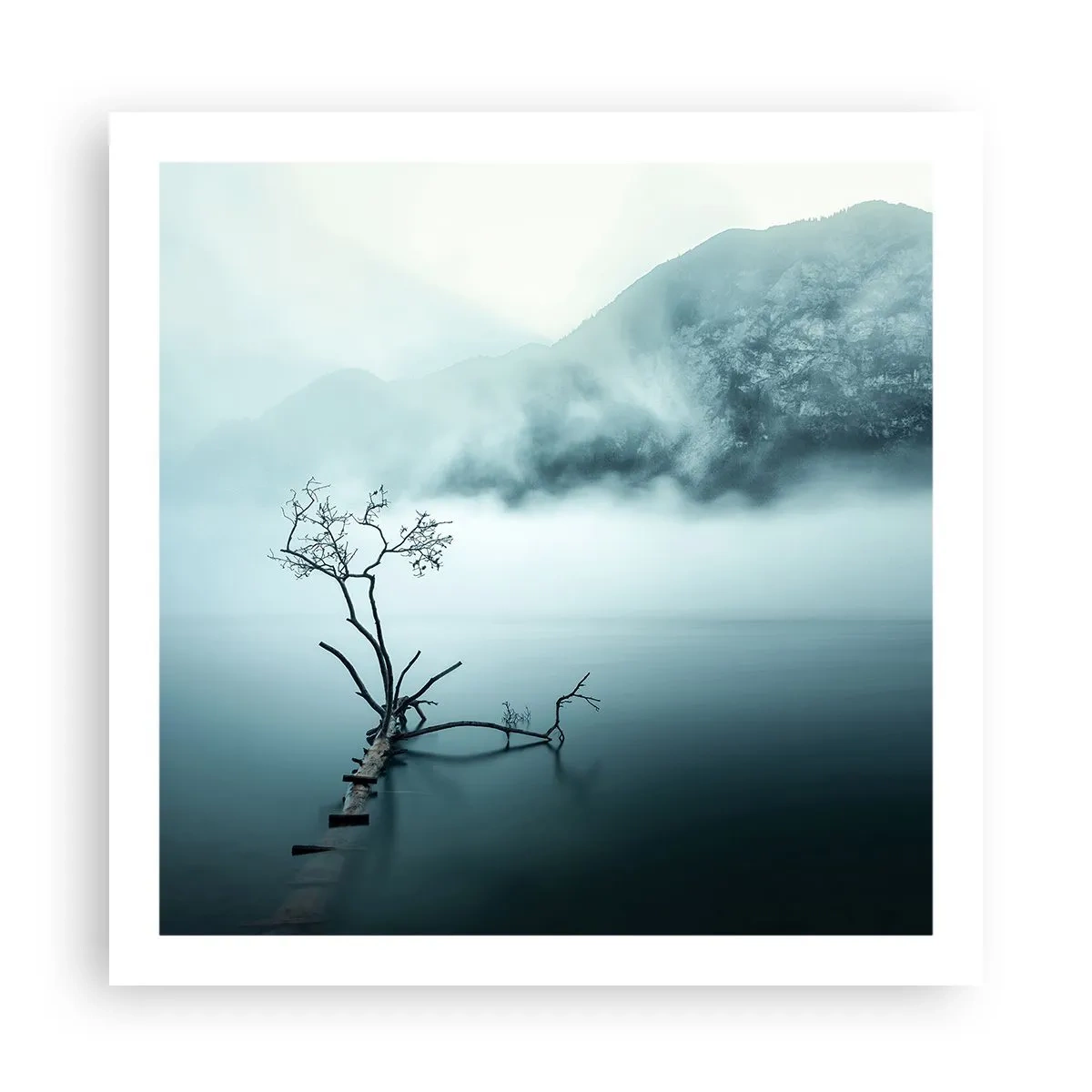 Poster - Din apă și ceață - 60x60 cm