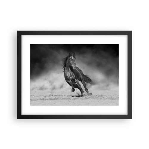 Poster în ramă neagră - Dorința emirului - 40x30 cm