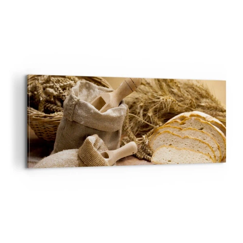 Tablou pe pânză - Oprire violentă - 100x40 cm