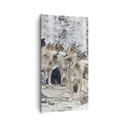 Tablou pe pânză - Familie și prieteni - 65x120 cm