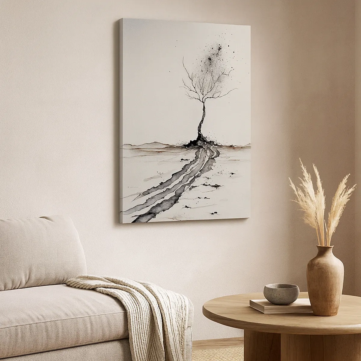 Tablou pe pânză - Melancolie de iarnă - 50x70 cm