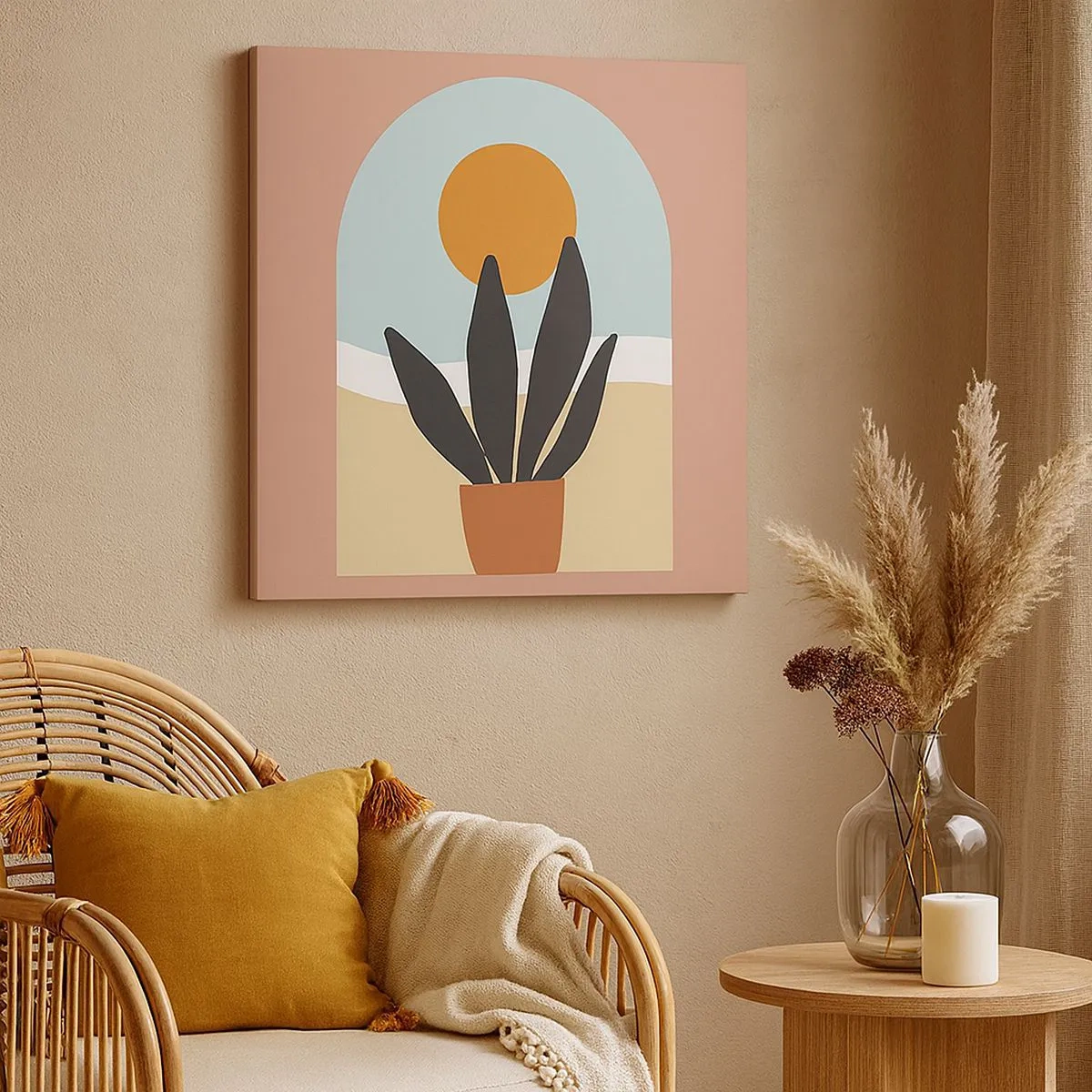 Tablou pe pânză - Bucurii mici - 30x30 cm