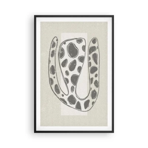Poster în ramă neagră - O creatură bizară - 61x91 cm
