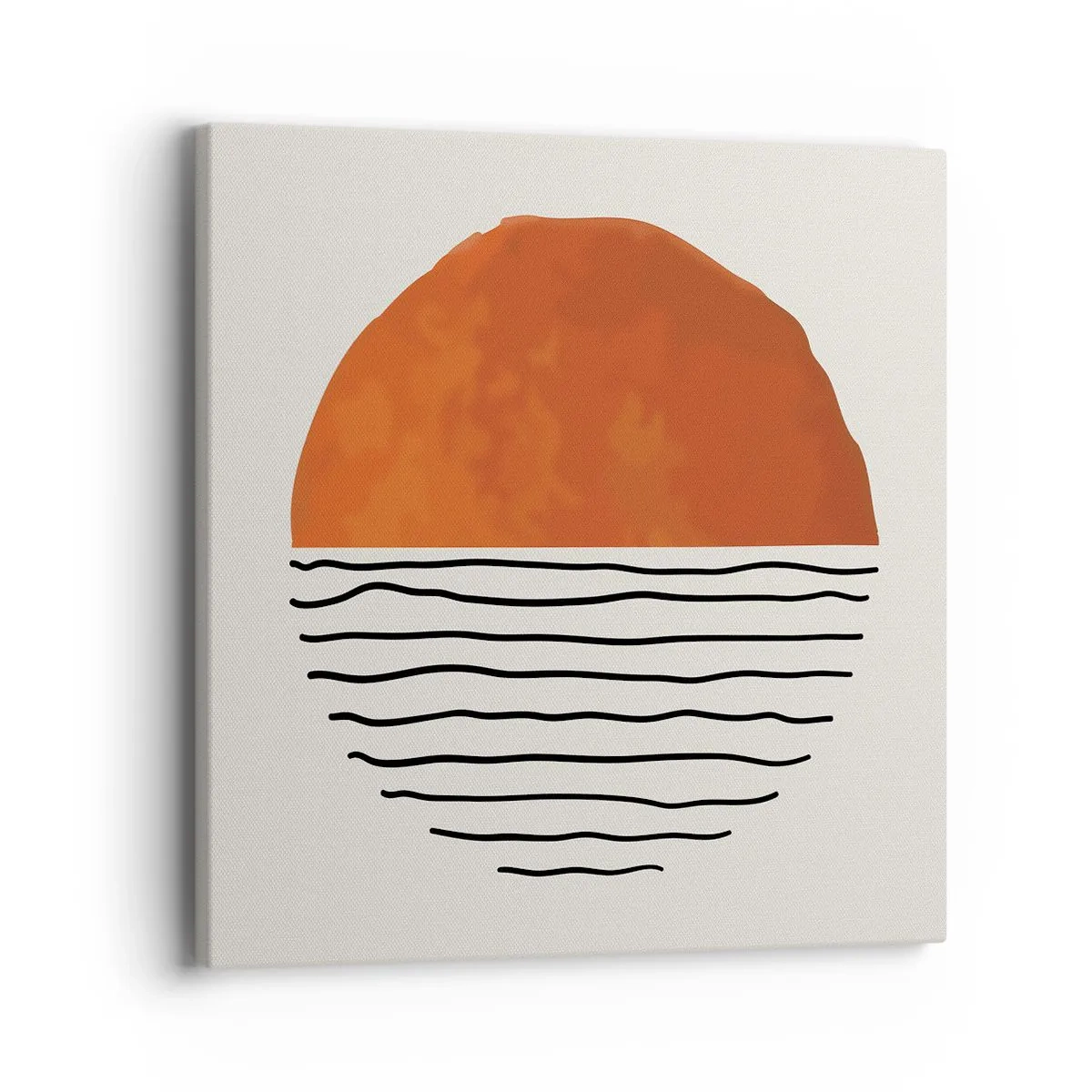 Tablou pe pânză - În stil japonez - 40x40 cm