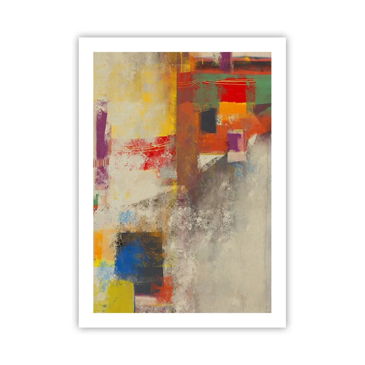 Poster - Geometria culorilor - 50x70 cm