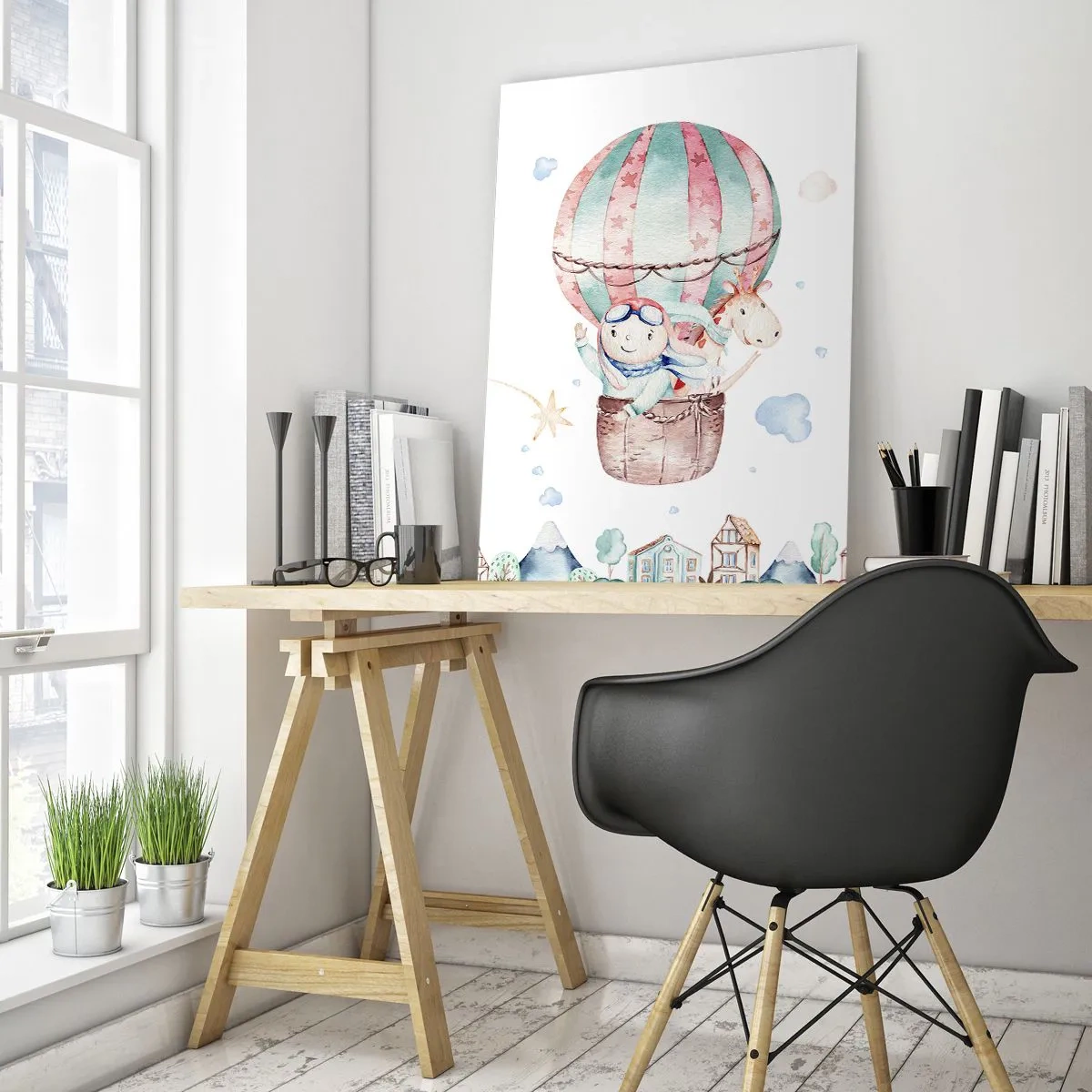 Tablou pe sticlă - Ne vom întoarce în curând! - 80x120 cm