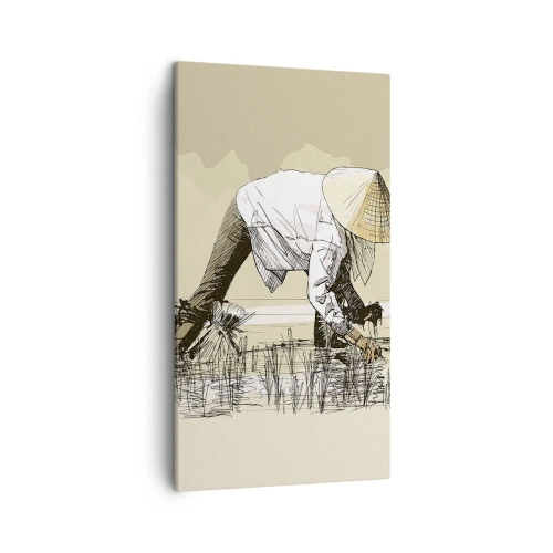 Tablou pe pânză - O recoltă reușită - 45x80 cm