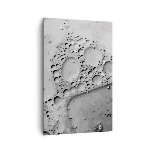 Tablou pe pânză - Amprenta spumoasă - 80x120 cm