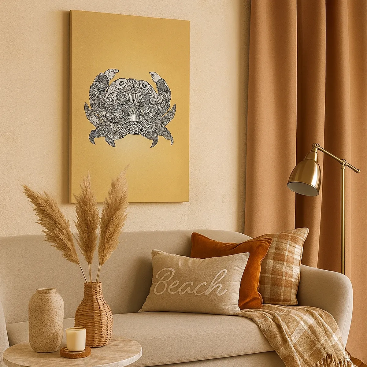 Tablou pe pânză - Poveștile Domnului Crab - 50x70 cm