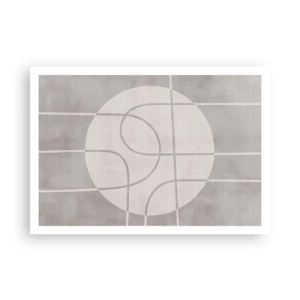Poster - Circular și drept înainte - 100x70 cm