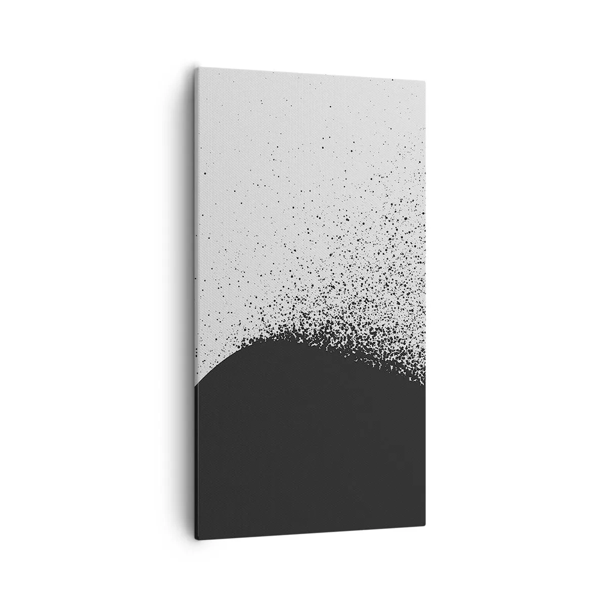Tablou pe pânză - Mișcarea particulelor - 55x100 cm