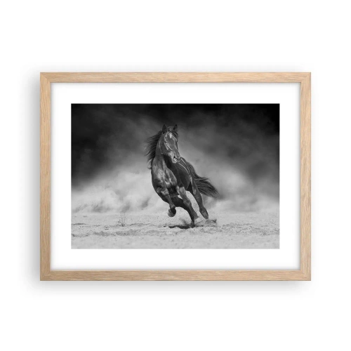 Poster în ramă de stejar deschis - Dorința emirului - 40x30 cm