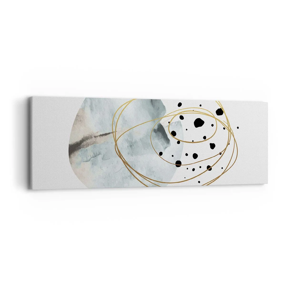 Tablou pe pânză - În îmbrățișarea spațiului - 90x30 cm