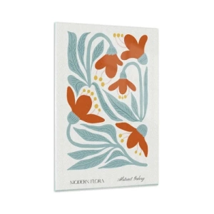 Tablou pe sticlă - Spre pământ, spre soare - 80x120 cm