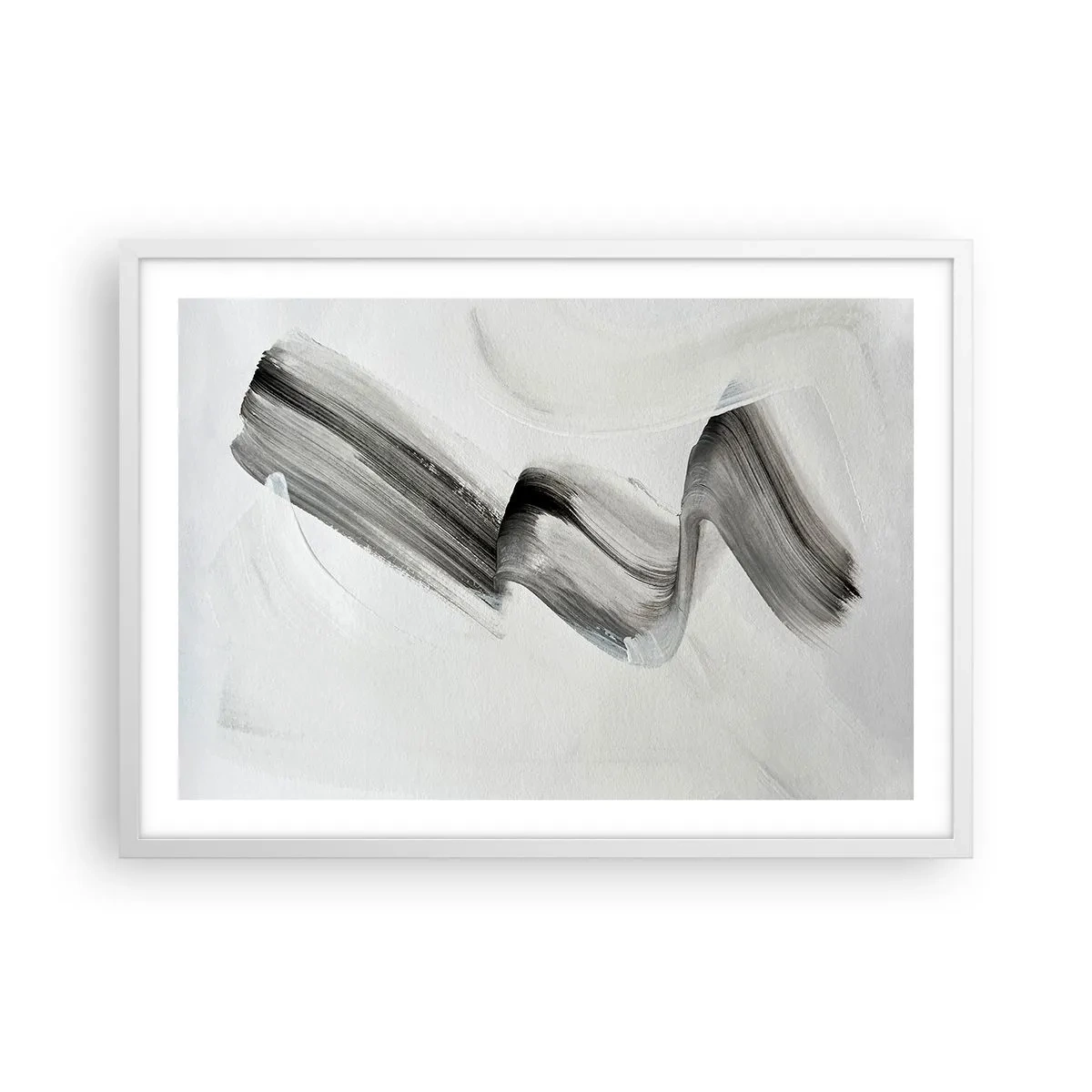 Poster în ramă albă - Doar pentru distracție - 70x50 cm