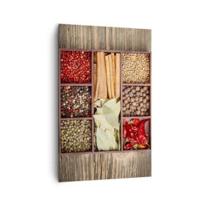 Tablou pe pânză - Ordine de forme, buchet de arome - 80x120 cm